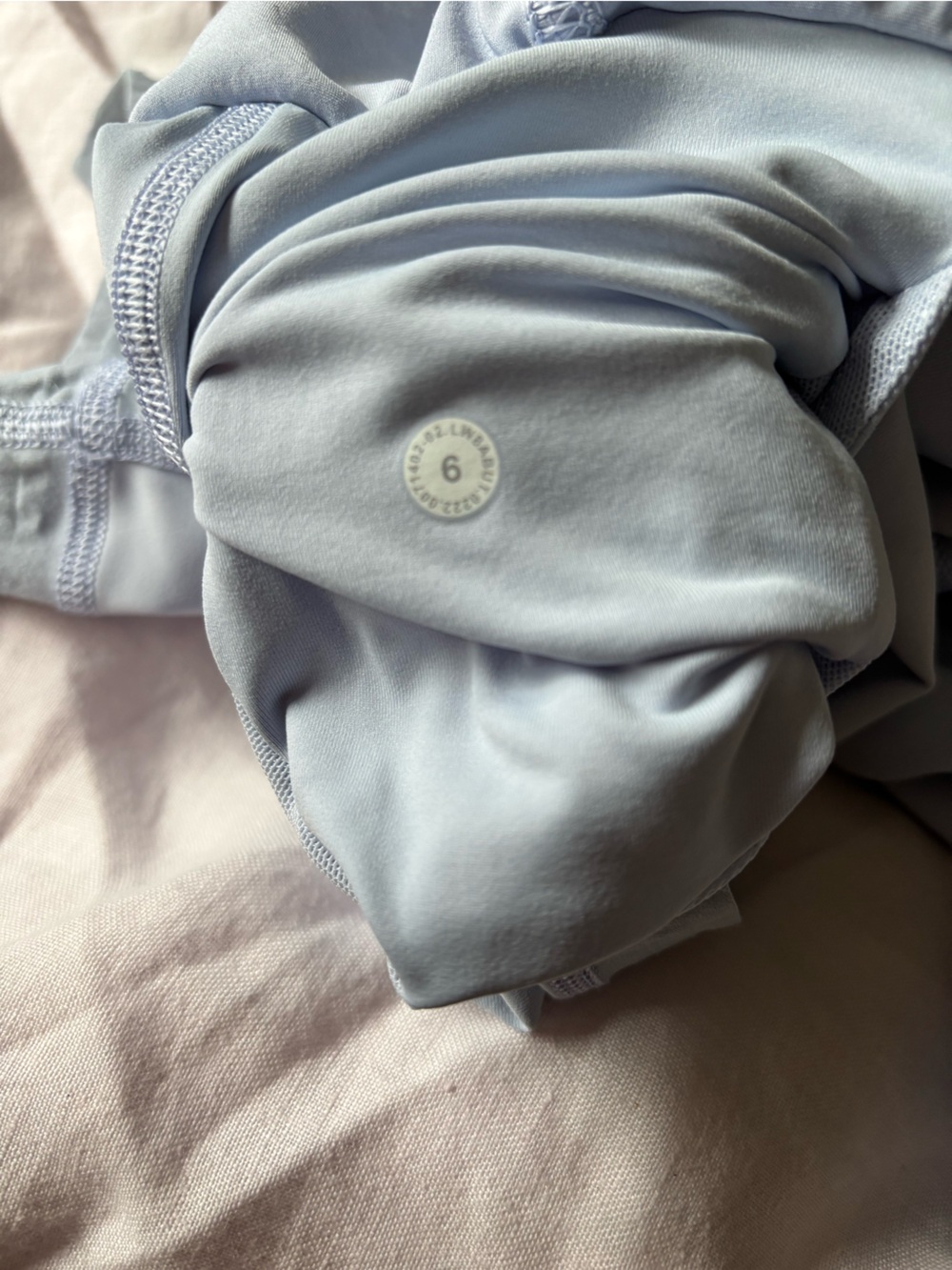 Lululemon size 6 Light Blue Women's Pleated Tennis Skirt - Picture 5 of 5